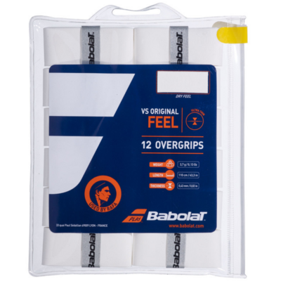 Babolat VS Original Overgrips (Pack of 12) - White - main image