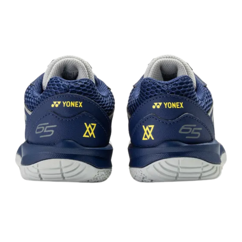 Yonex Power Cushion 65 VA Junior Badminton Shoes - Silver/Navy - main image