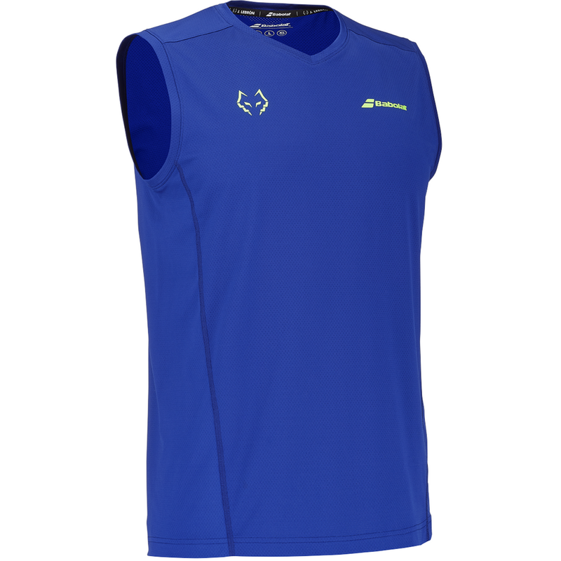 Babolat Mens Muscle Tank Top Juan Lebron- Blue Depths - main image