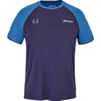 Babolat Mens Lebron Padel Crew Neck Tee - Blue - main image