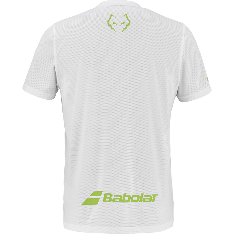 Babolat Mens Juan Lebron Padel Crew Neck Tee - White - main image