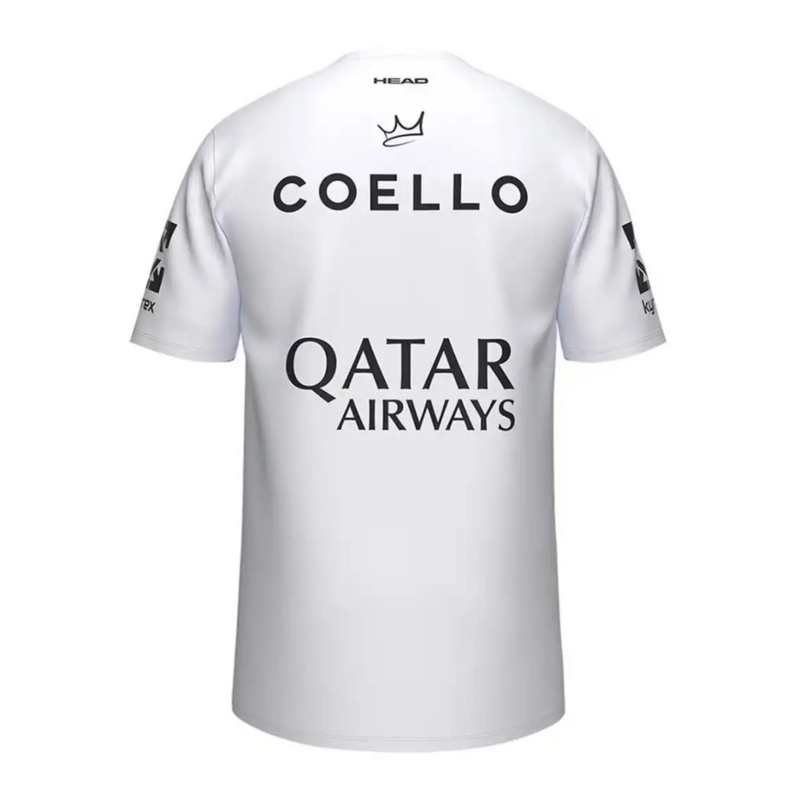 HEAD Mens T Shirt Arturo Coello Sponsor - White - main image