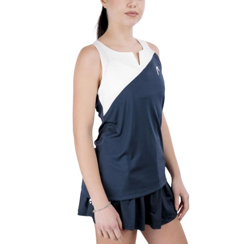 HEAD Womens Spirit Tank Top - Navy/White - main image