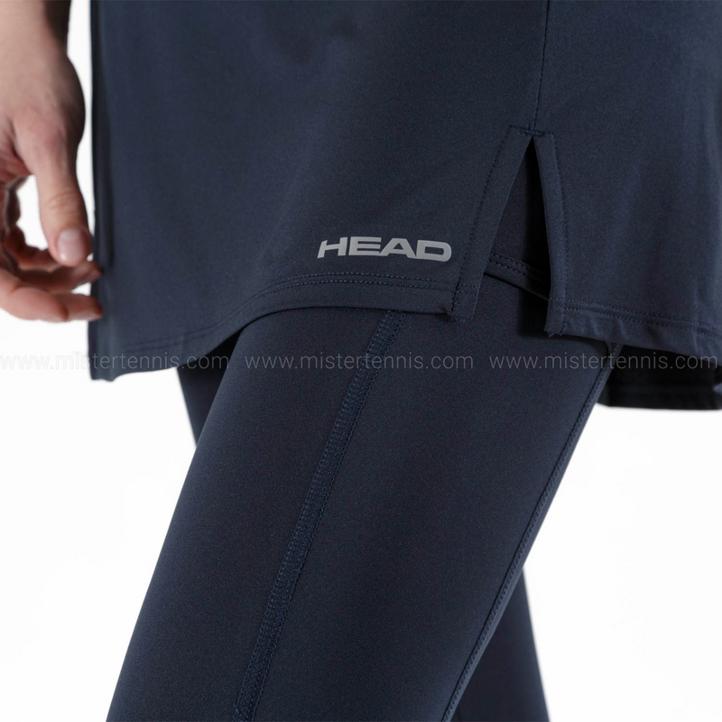 HEAD Womens Club 3/4 Tights Skapri - Navy - main image