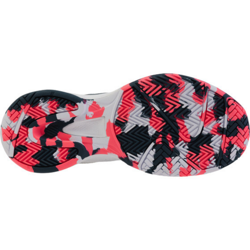 K-Swiss Kids Court Express Tennis Shoes - White/Stargazer/Neon Blazer - main image