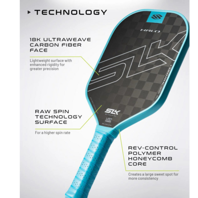 Selkirk SLK Halo Control XL Pickleball Paddle - Blue - main image