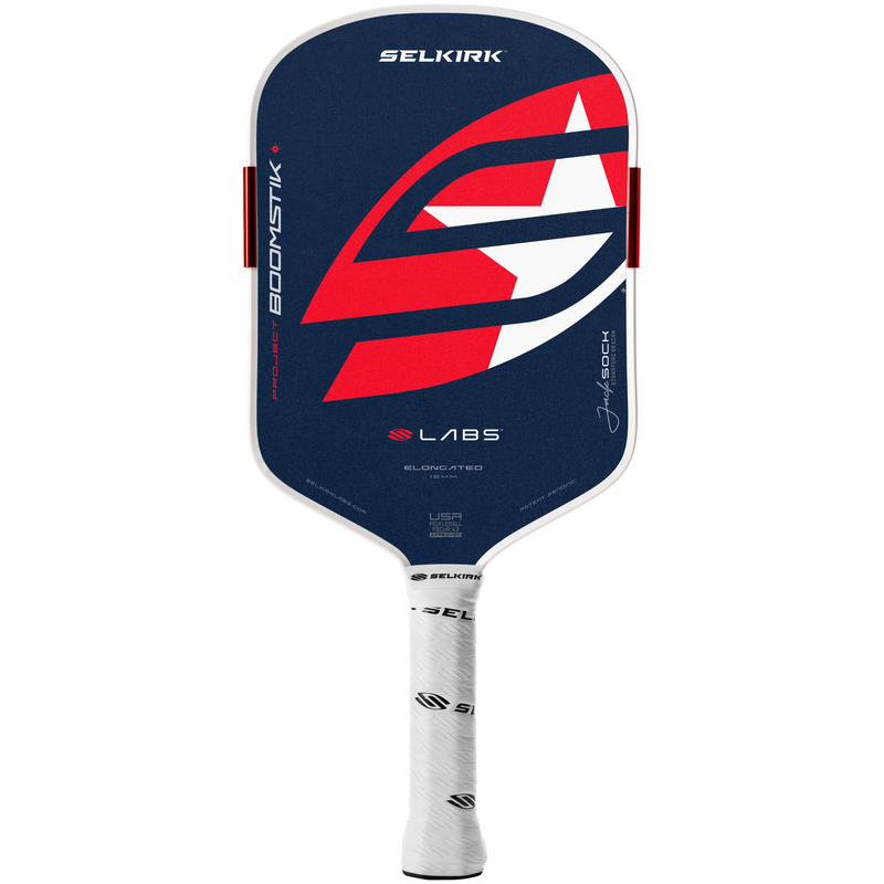 Selkirk Boomstik Elongated Pickleball Paddle - Jack Sock Signature LIMITED EDITION - main image