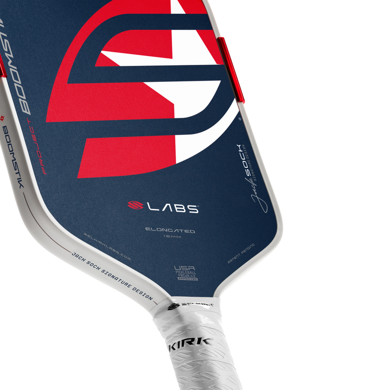 Selkirk Boomstik Elongated Pickleball Paddle - Jack Sock Signature LIMITED EDITION - main image