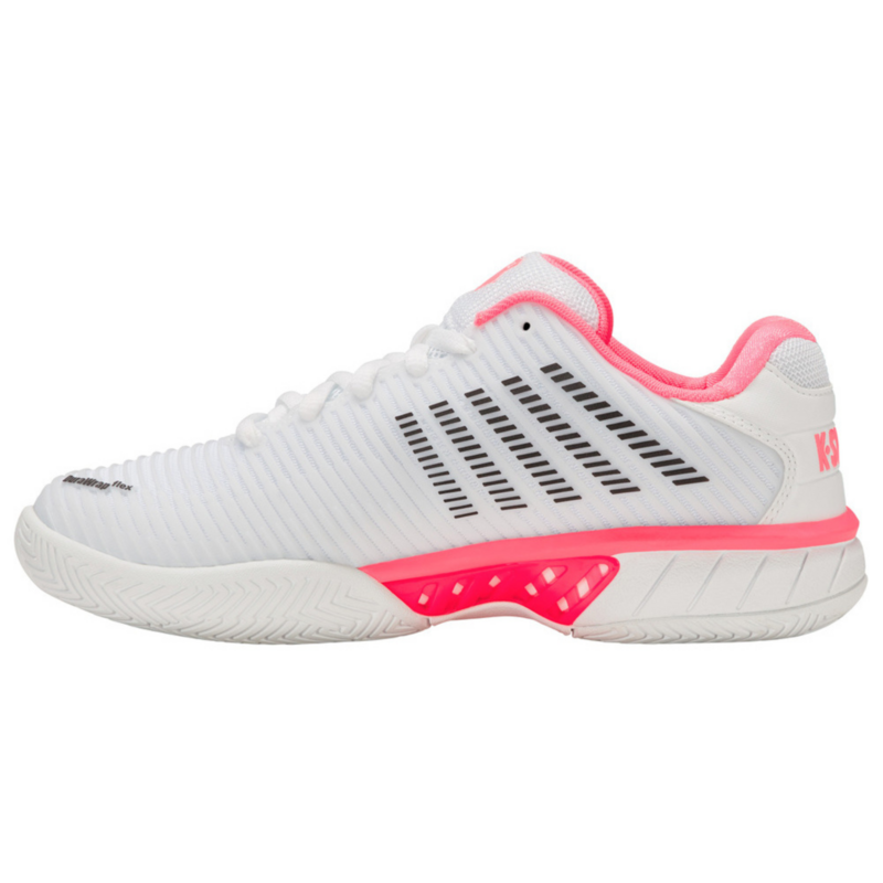 K-Swiss Womens Hypercourt Express 2 Tennis Shoes - White/Pink - main image