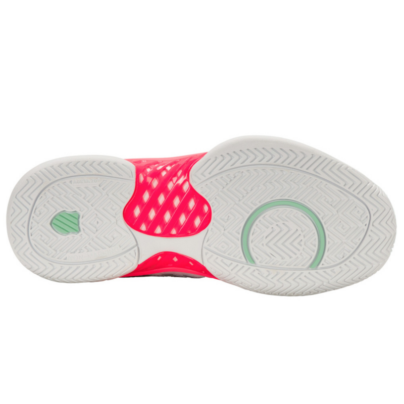 K-Swiss Womens Hypercourt Express 2 Tennis Shoes - White/Pink - main image