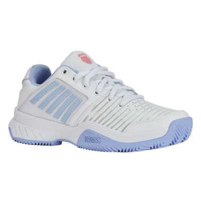 K-Swiss Womens Court Express HB Tennis Shoes - White/Strawberry - main image