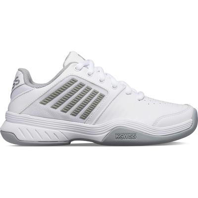 K-Swiss Womens Court Express Carpet Tennis Shoes - White/Silver - main image