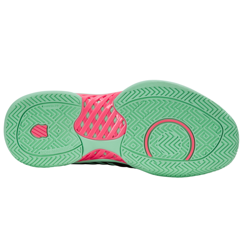 K-Swiss Womens Express Light 3 Tennis Shoes - Black/Neon/Pink - main image