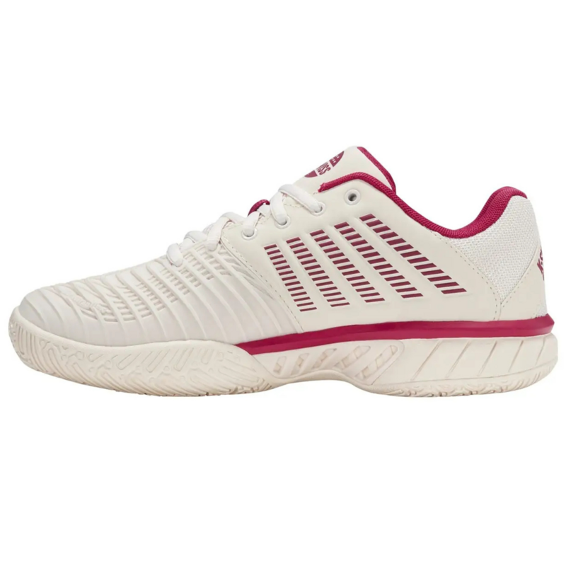 K-Swiss Women Express Light 3 Padel Shoes - White/Pink - main image