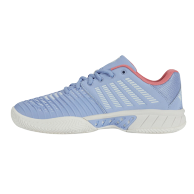 K-Swiss Womens Express Light 3 Carpet Tennis Shoes - Open Air/Bright White/Strawberry Ice - main image