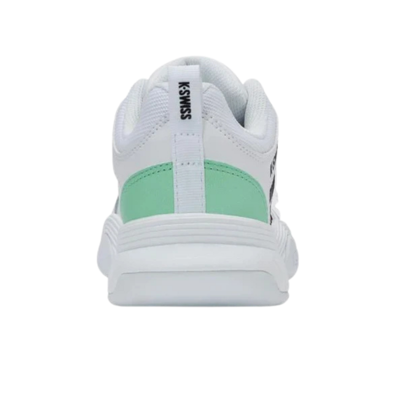 K-Swiss Womens Court Express 2 Carpet Tennis Shoes - White/ Neon Mint/ Black - main image
