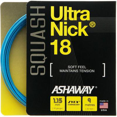 Ashaway UltraNick 18 Squash String Set - Blue - main image