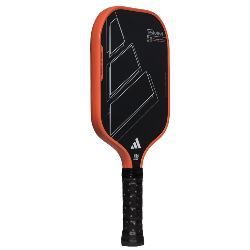 Adidas RX Team Control 2025 Pickleball Paddle-Black/Orange - main image