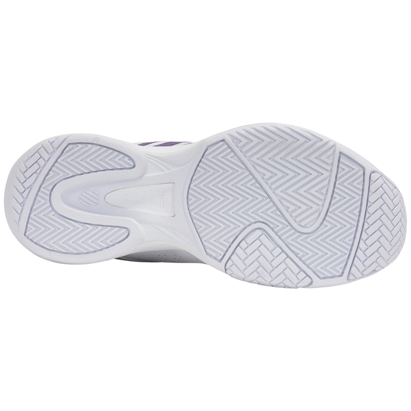K-Swiss Womens Court Express 2 Tennis Shoes - White / Purple Haze/ Neon Lavender - main image