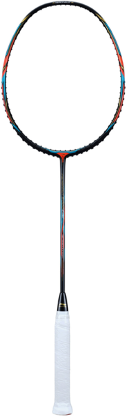 Li-Ning Aeronaut 6000 Combat Badminton Racket [Frame Only] - Black / Red - main image