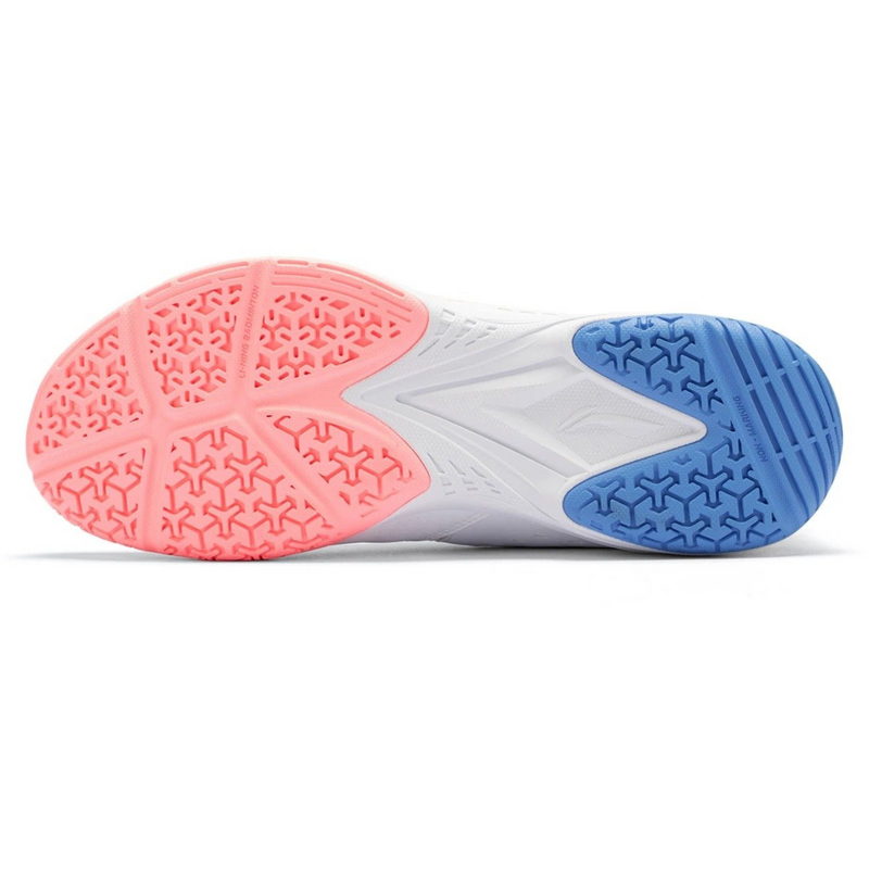 Li-Ning Mens Almighty Badminton Shoes - White/Azure Blue - main image
