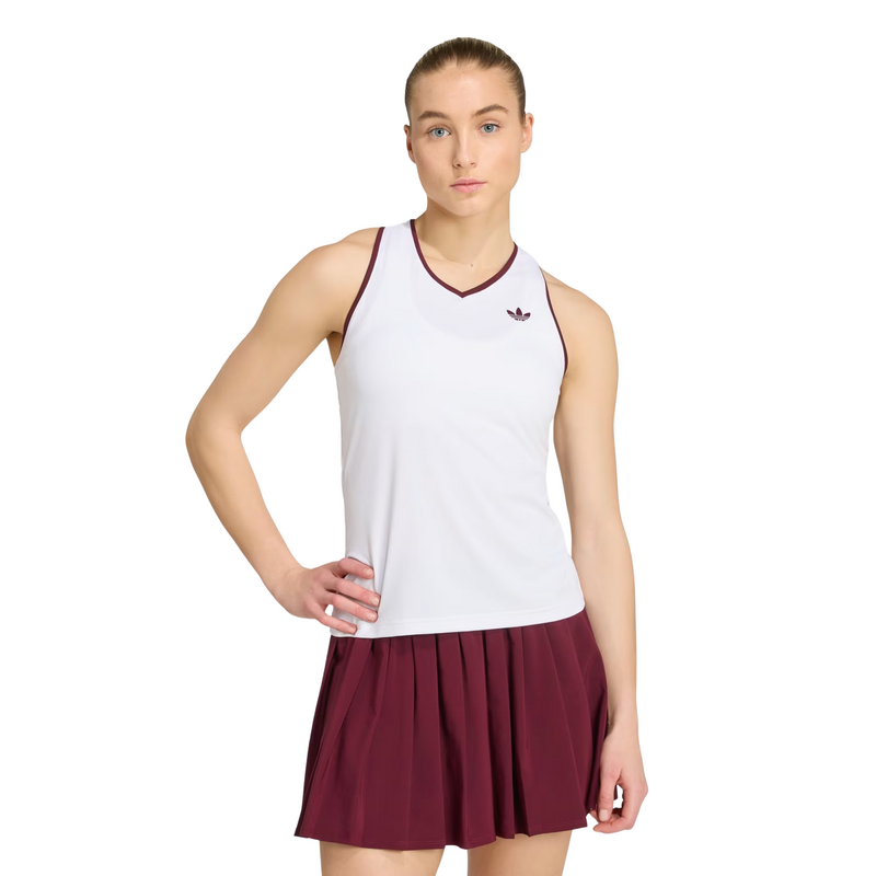 Adidas Womens Classics Tank Top - White - main image