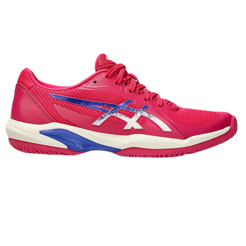Asics Womens Solution Swift FF 2 Tennis Shoes - Bright Rose / Dark Cobalt - main image