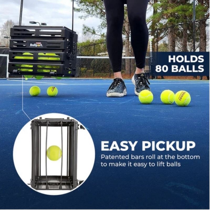 Tourna Ballport (80 Balls) - Black - main image