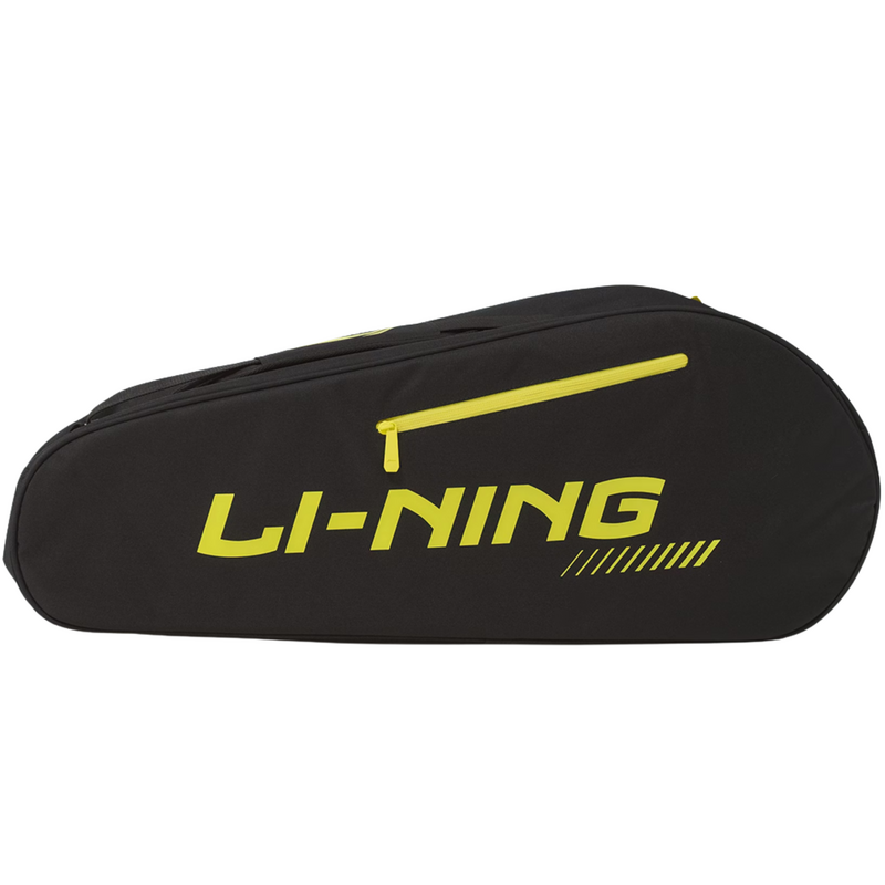 Li-Ning ABLV031 Badminton 3 Racket Bag - Black/Yellow - main image