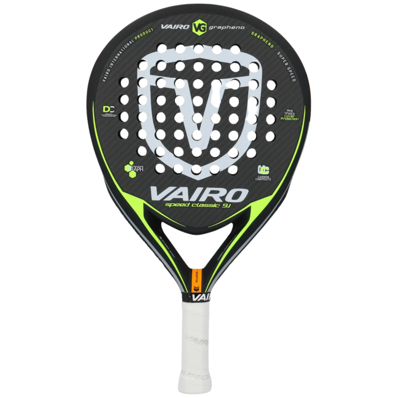 Vairo Grapheno Speed Padel Racket- Black/Lime - main image