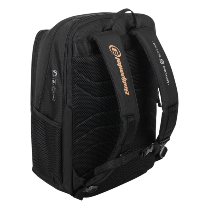 Bullpadel Vertex Backpack 25 - Black/Gold - main image
