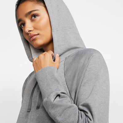 Nike Womens Dri-FIT Training Hoodie - Carbon Heather - main image