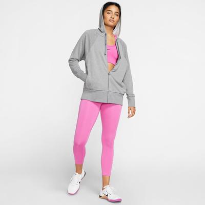 Nike Womens Dri-FIT Training Hoodie - Carbon Heather - main image