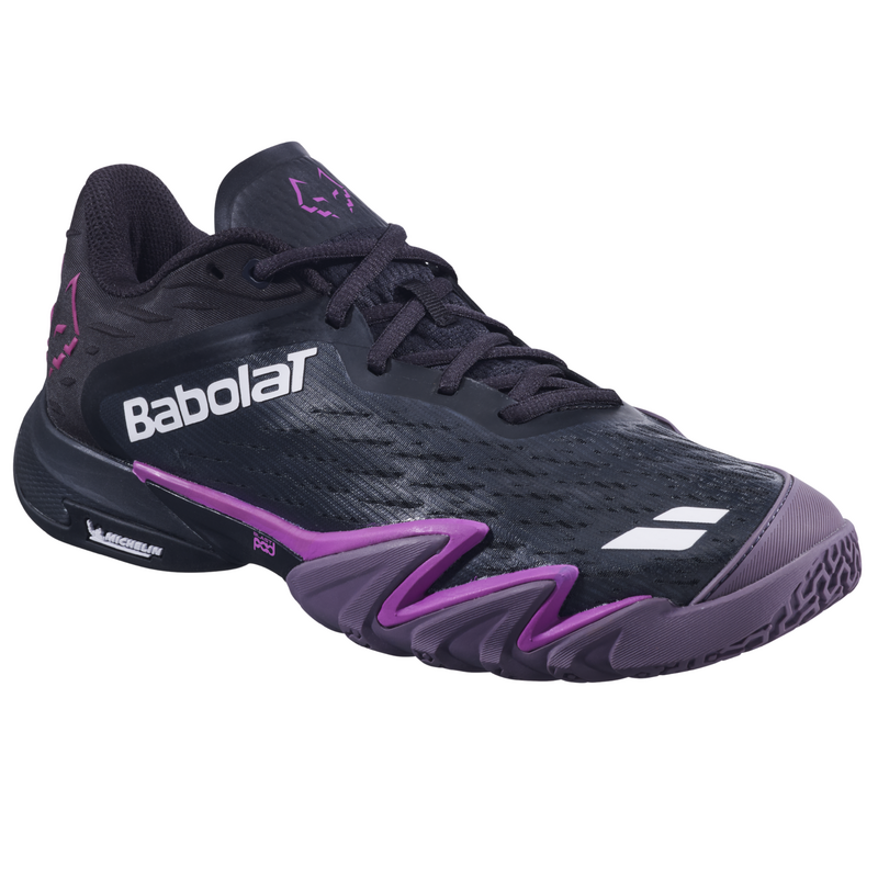 Babolat Mens Premura 3 Lebron Padel Shoes - Black/Plum - main image
