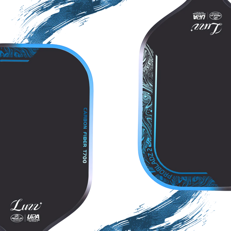 Luzz ProBladz 2 Long Yuan Pickleball Paddle - Blue - main image