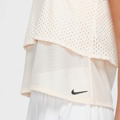 Nike Womens Dri-FIT Tennis Tank - Guava Ice/Black - main image