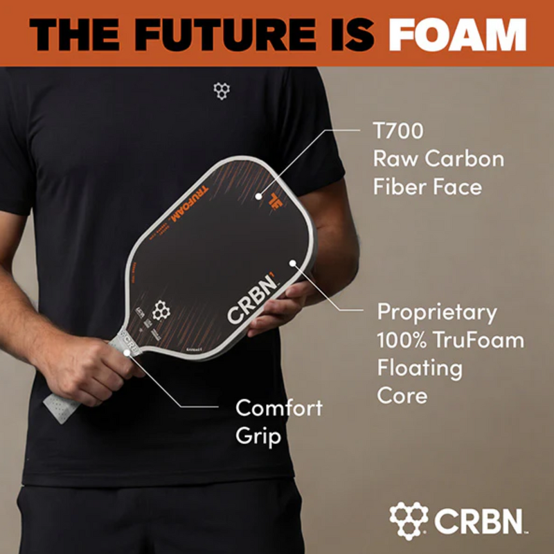 CRBN 3 TruFoam Barrage 14mm (Elongated) Pickleball Paddle - main image