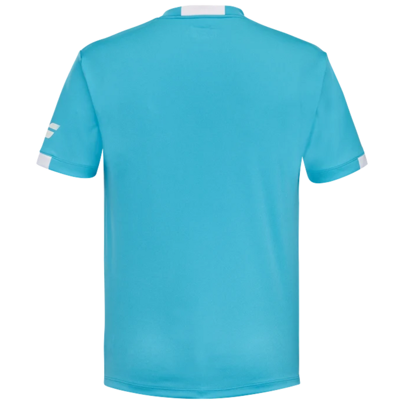 Babolat Mens Play Crew Neck Tee - Cyan Blue - main image