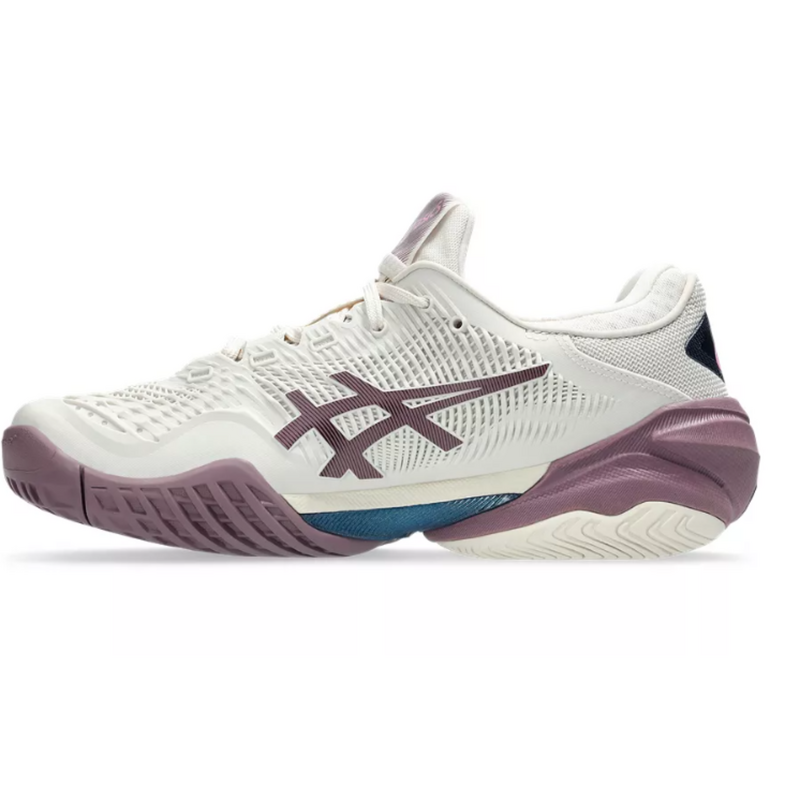Asics Womens Court FF 3 Tennis Shoes - Soft Oat/Dusty Mauve - main image