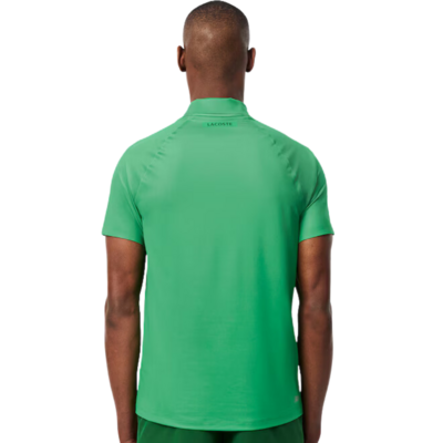 Lacoste Mens Novak Djokovic On Court Polo Shirt  - Green - main image