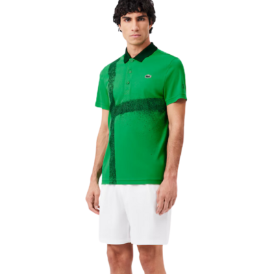 Lacoste Mens Novak Djokovic Polo Shirt  - Green - main image