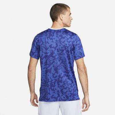 Nike Mens Dri-FIT Superset Top - Blue - main image