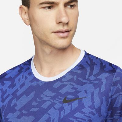 Nike Mens Dri-FIT Superset Top - Blue - main image