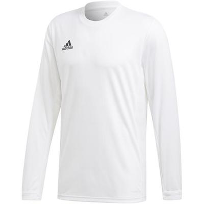 Adidas Mens T19 Long Sleeve Jersey - White - main image
