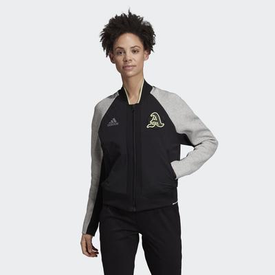 Adidas Womens New York Varsity Jacket - Black - main image