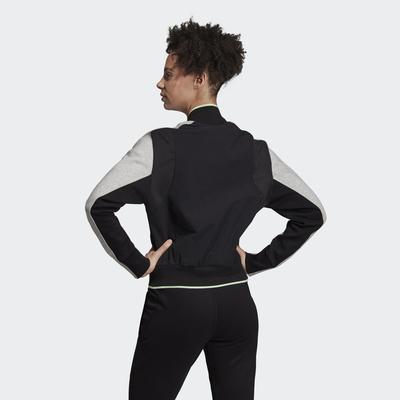 Adidas Womens New York Varsity Jacket - Black - main image