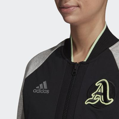 Adidas Womens New York Varsity Jacket - Black - main image