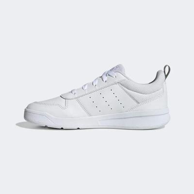 Adidas Kids Tensaur Running Shoes - White (Laces) - main image