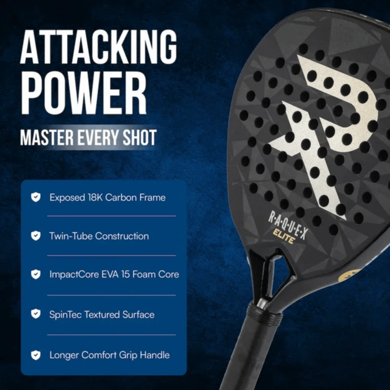 Raquex Elite Padel Racket - main image