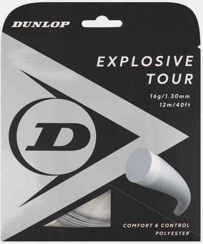 Dunlop Explosive Tour 18 (1.20mm) Tennis String Set - Grey - main image